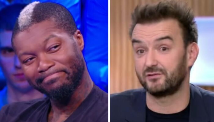 Djibril Cissé et Cyril Lignac