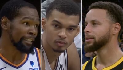 NBA – Devant Curry, KD et Giannis, l’incroyable dinguerie de Victor Wembanyama !