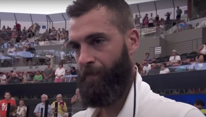 Le tennisman français Benoit Paire