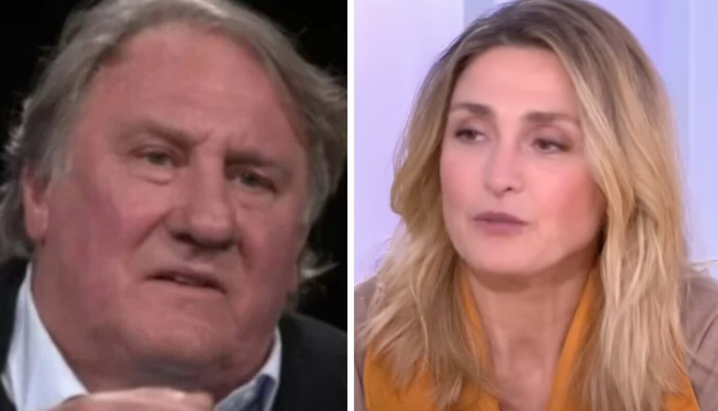 Gérard Depardieu et Julie Gayet