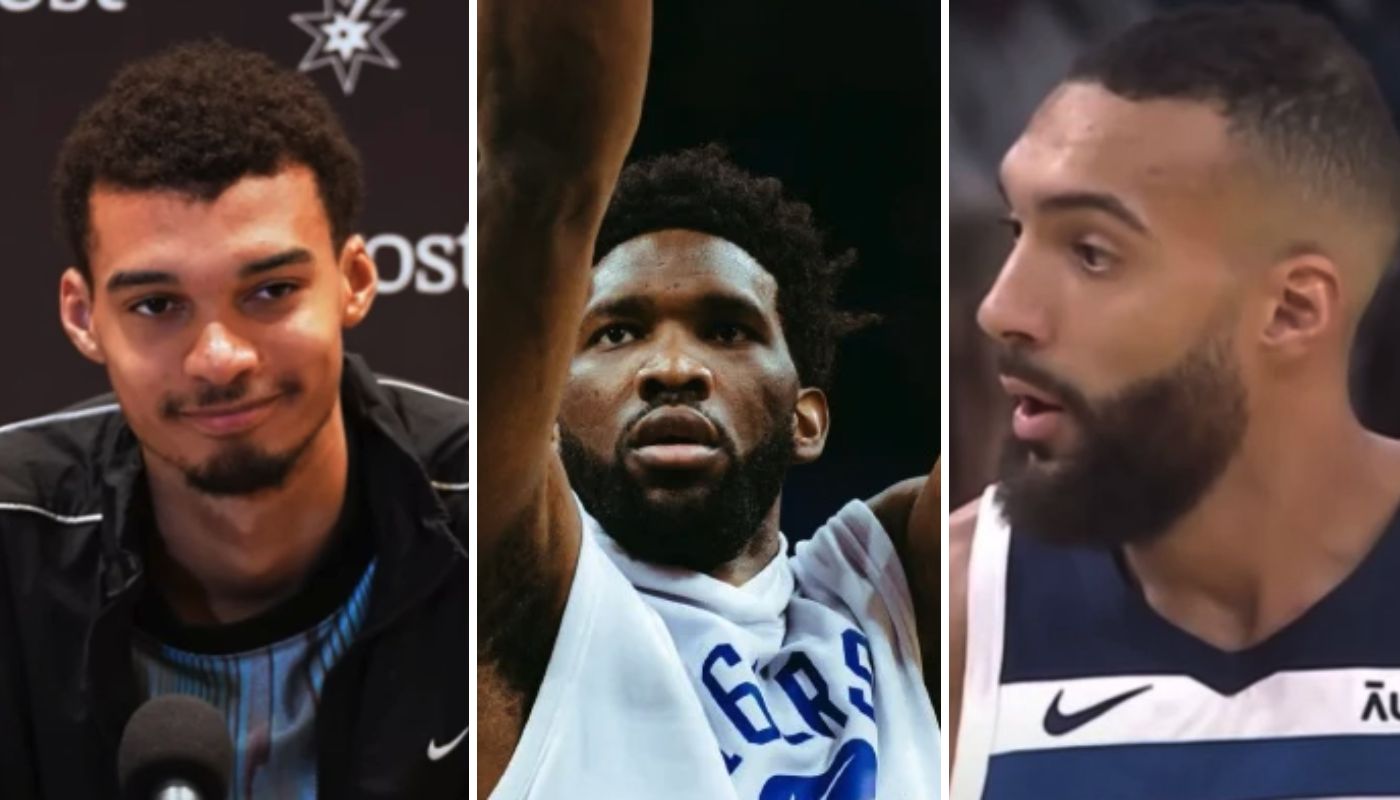 Victor Wembanyama, Joel Embiid et Rudy Gobert