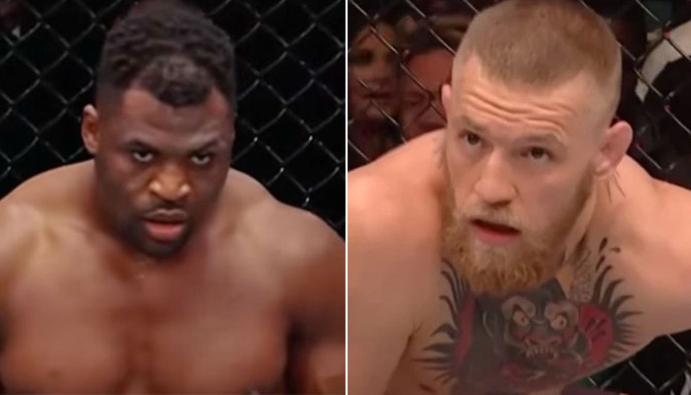 UFC/PFL Francis Ngannou et Conor McGregor