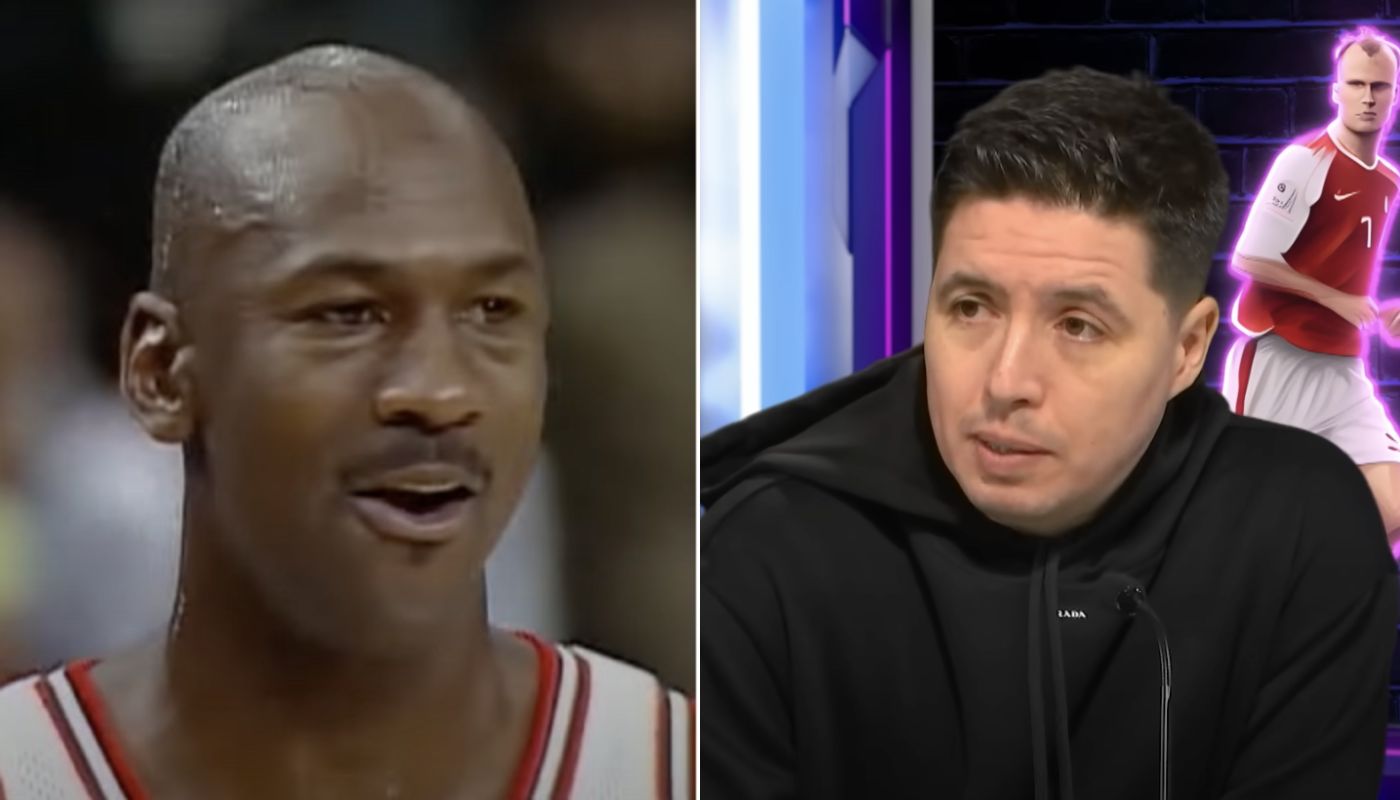 NBA Michael Jordan et Samir Nasri