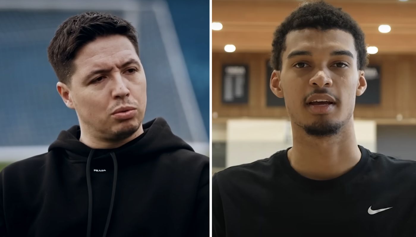 Samir Nasri est fan de Victor Wembanyama et un passionné de NBA