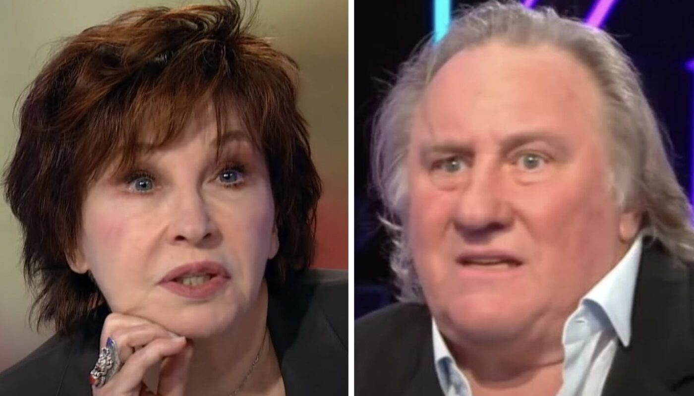 Marlène Jobert et Gérard Depardieu