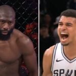 NBA/PFL – Après son triomphe par KO, les images virales de Cédric Doumbé avec Wembanyama !