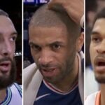 NBA – Nicolas Batum revient sur la différence entre Gobert et Wembanyama : « Il est capable de…