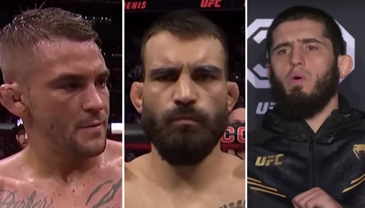 UFC Dustin Poirier, Benoît Saint-Denis et Islam Makhachev