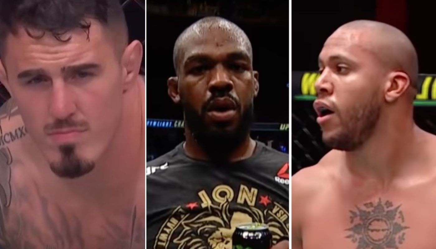 UFC Tom Aspinall, Jon Jones et Ciryl Gane