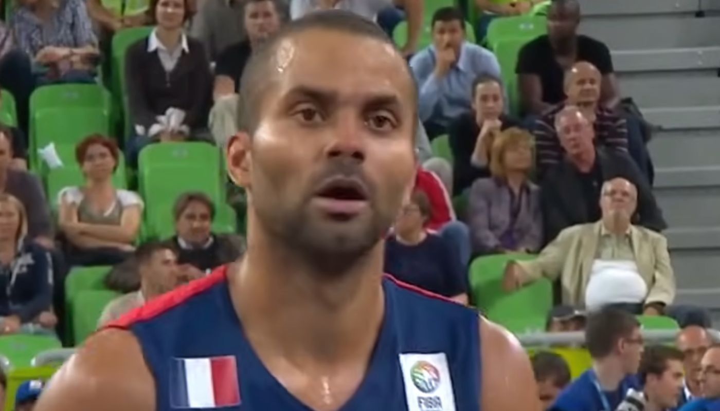 EDF Tony Parker avec les Bleus