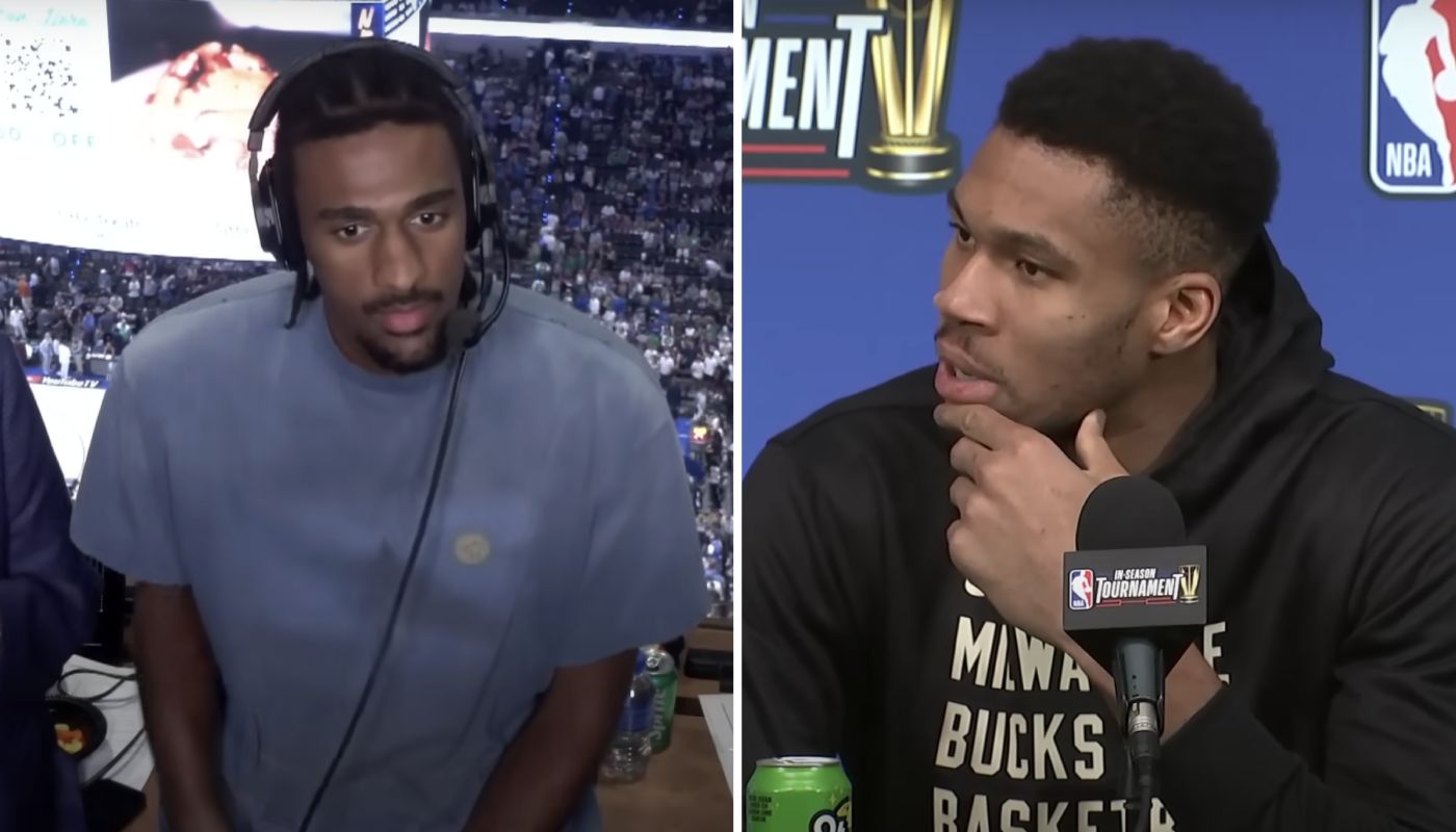 Alexandre Sarr et son modèle Giannis Antetokounmpo des Bucks