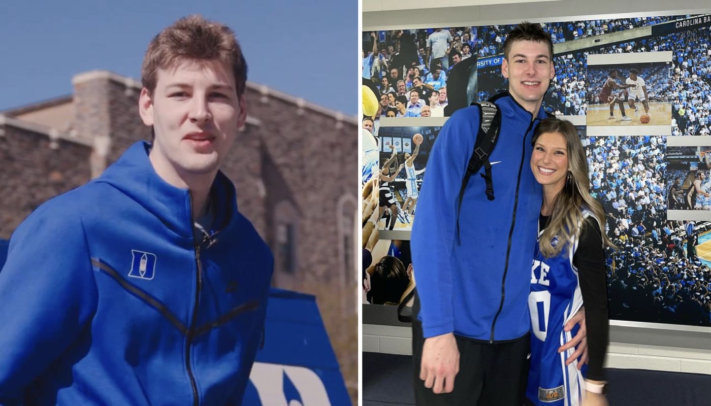 Kyle Filipowski et sa copine, à cause de qui il a chuté à la Draft NBA