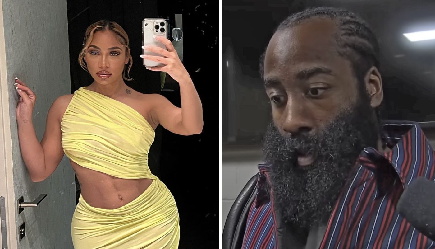 James Harden et sa nouvelle copine Paije Speights