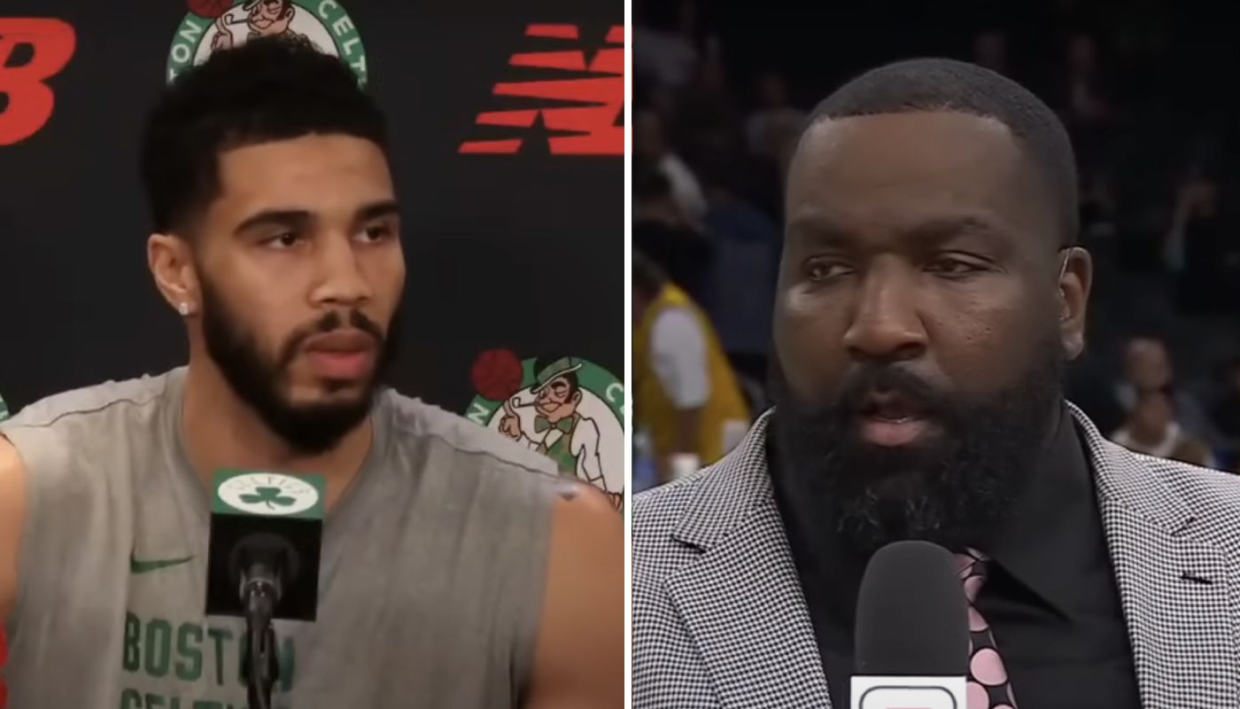 NBA Jayson Tatum et Kendrick Perkins