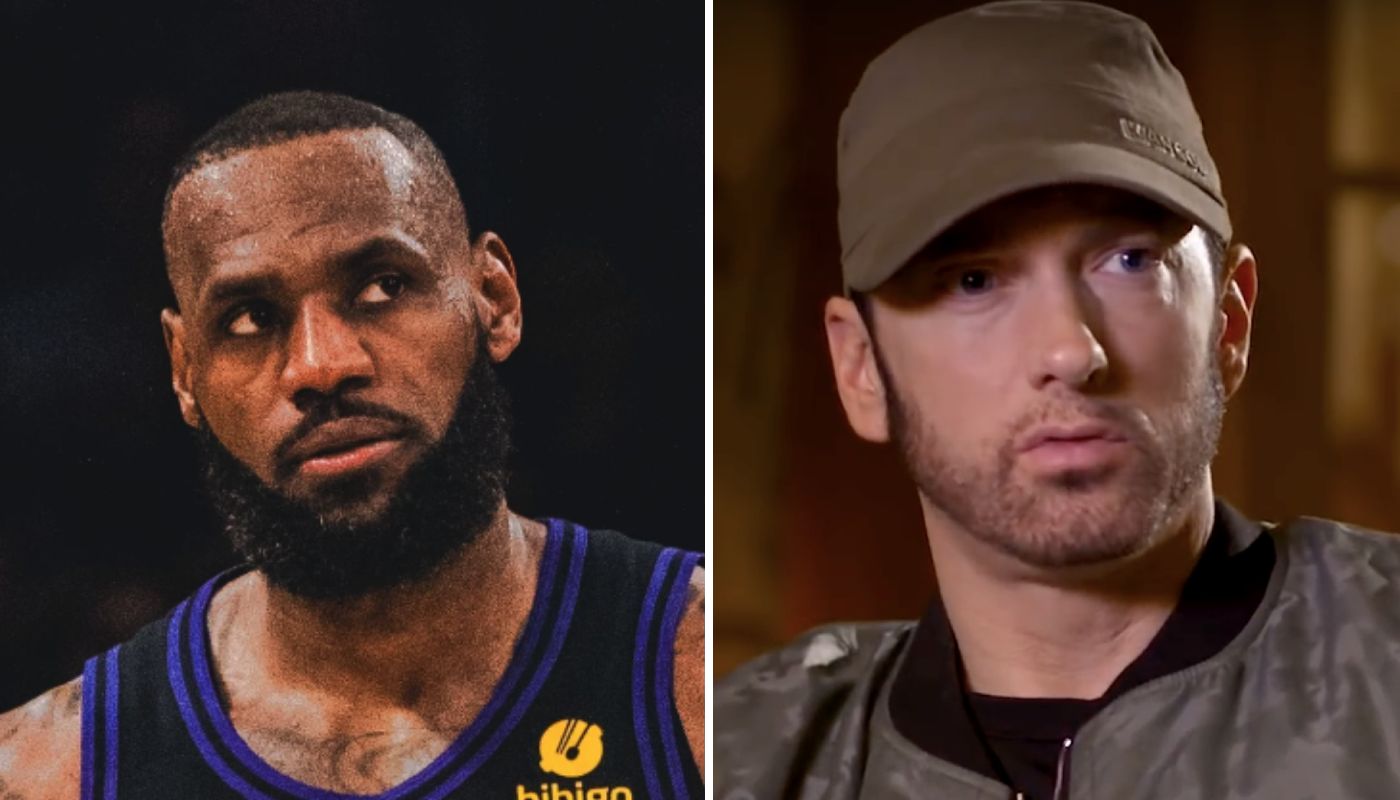 NBA LeBron James et Eminem