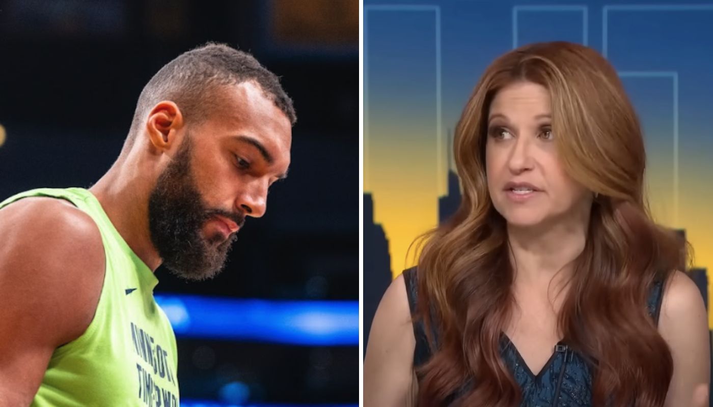 NBA Rudy Gobert et Rachel Nichols