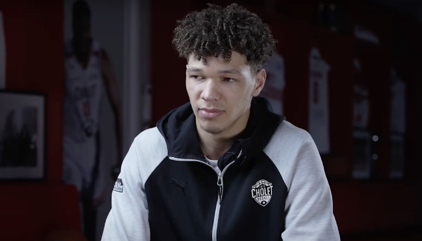 Tidjane Salaun, prodige français qui arrive à la Draft 2024 en NBA