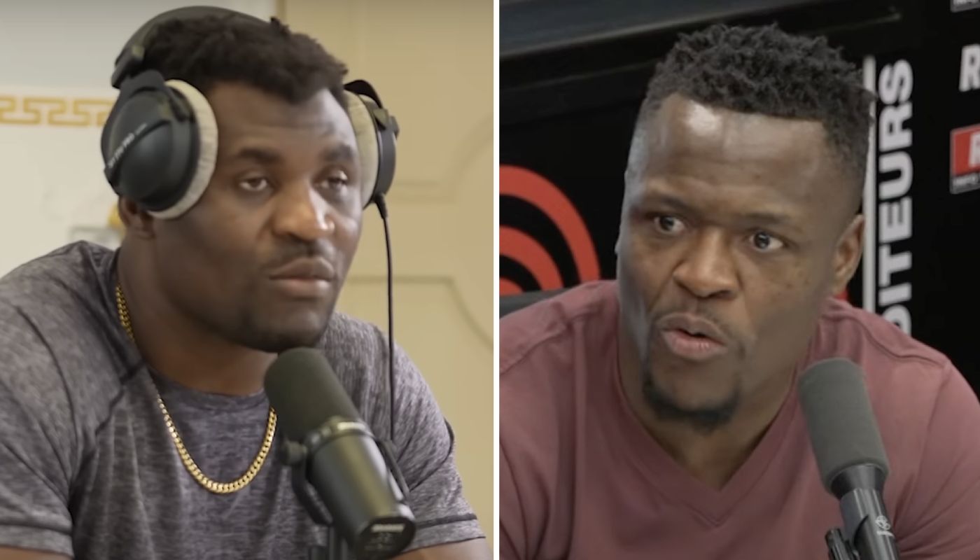 Francis Ngannou et le franco-camerounais Kevin Lele Sadjo