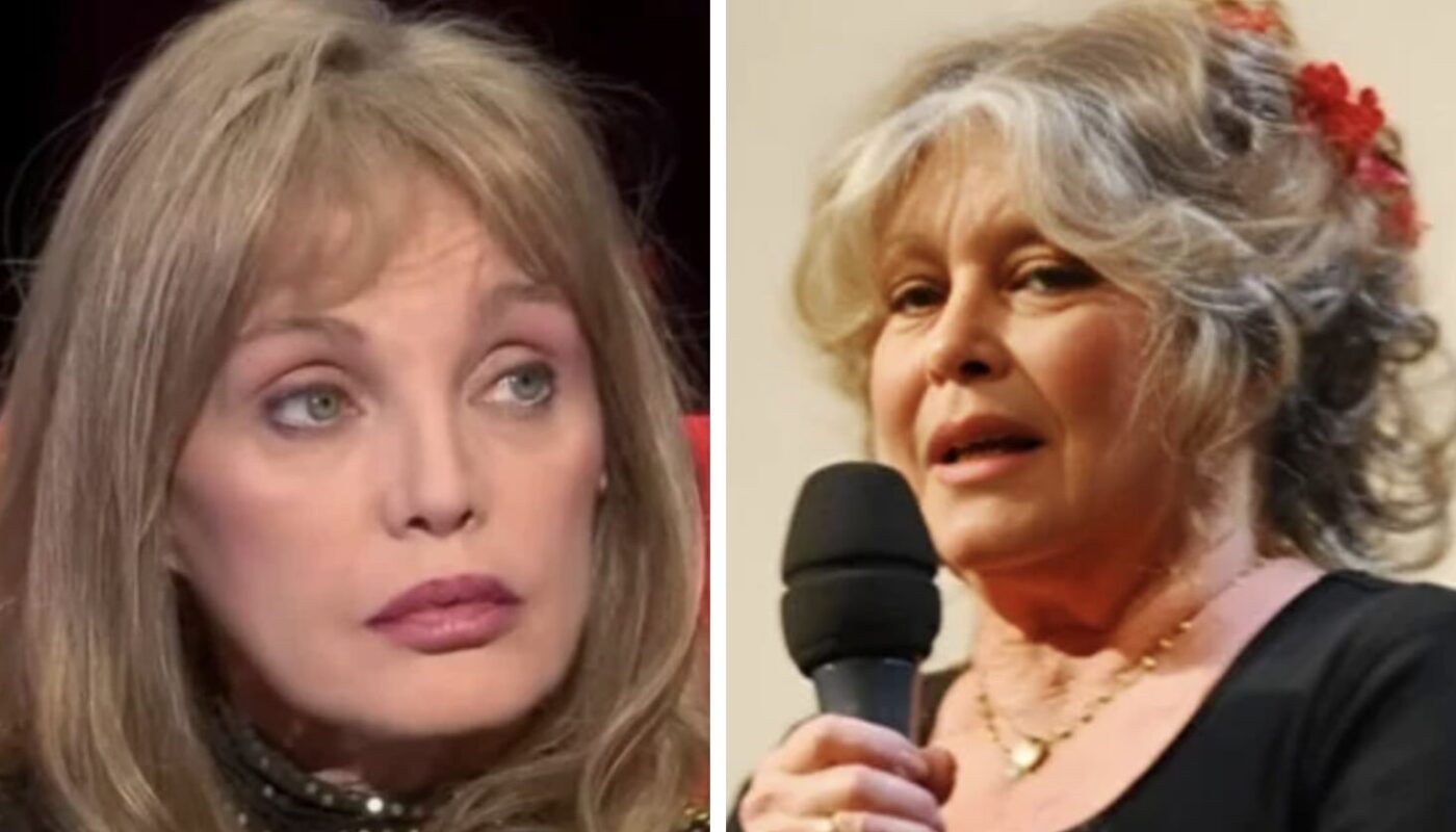 Arielle Dombasle et Brigitte Bardot