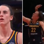 WNBA – « Elle doit être suspendue ! » : le geste polémique d’Angel Reese sur Caitlin Clark ! (vidéo)