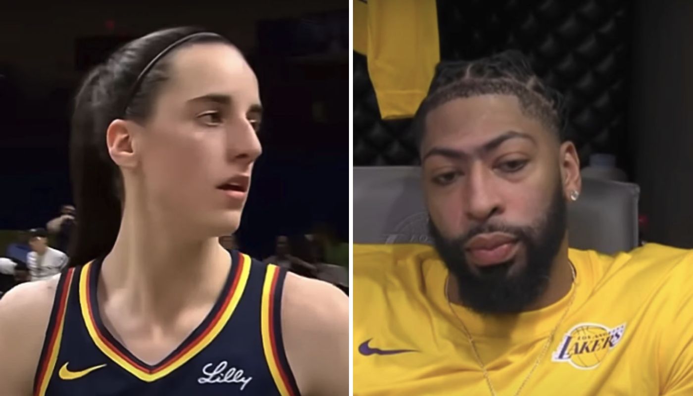 Caitlin Clark et Anthony Davis