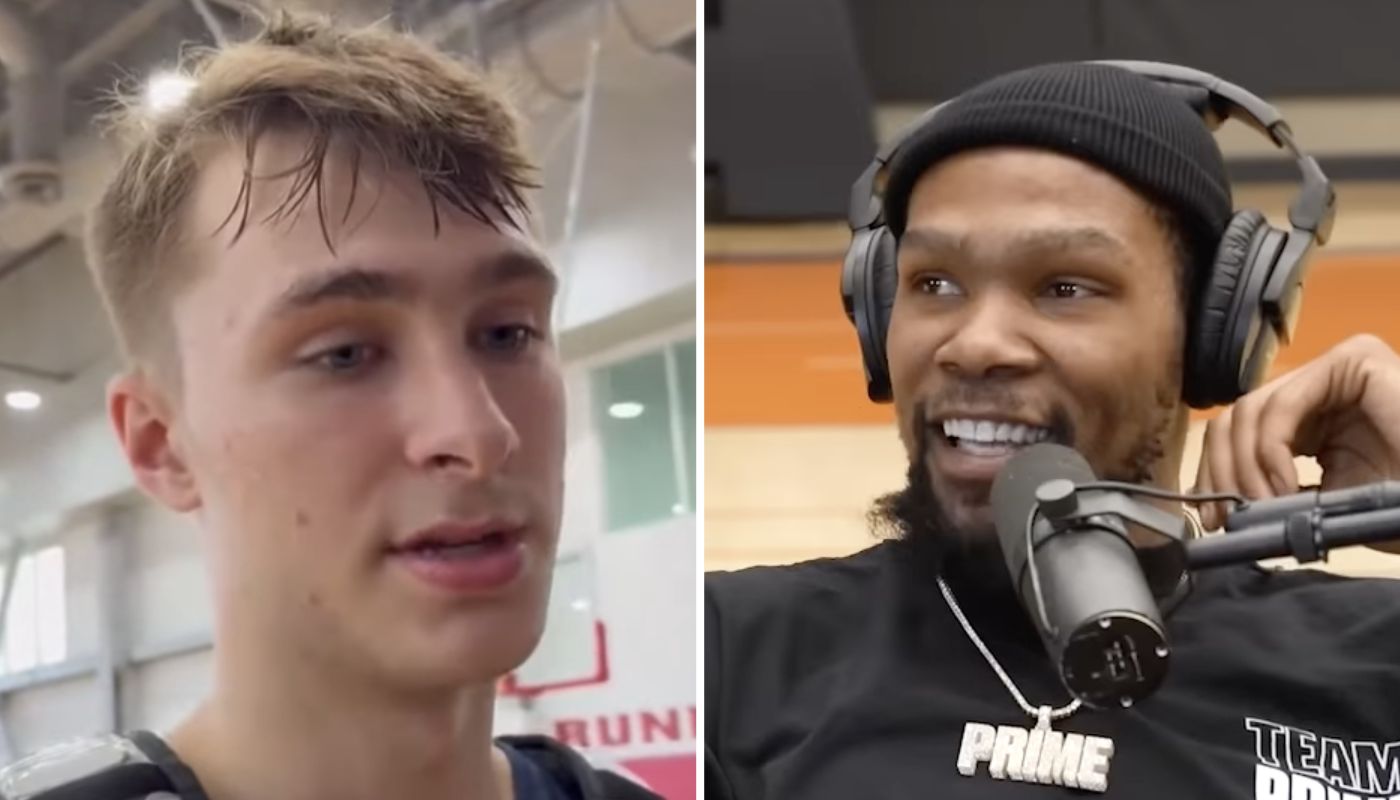 Kevin Durant et le prodige Cooper Flagg