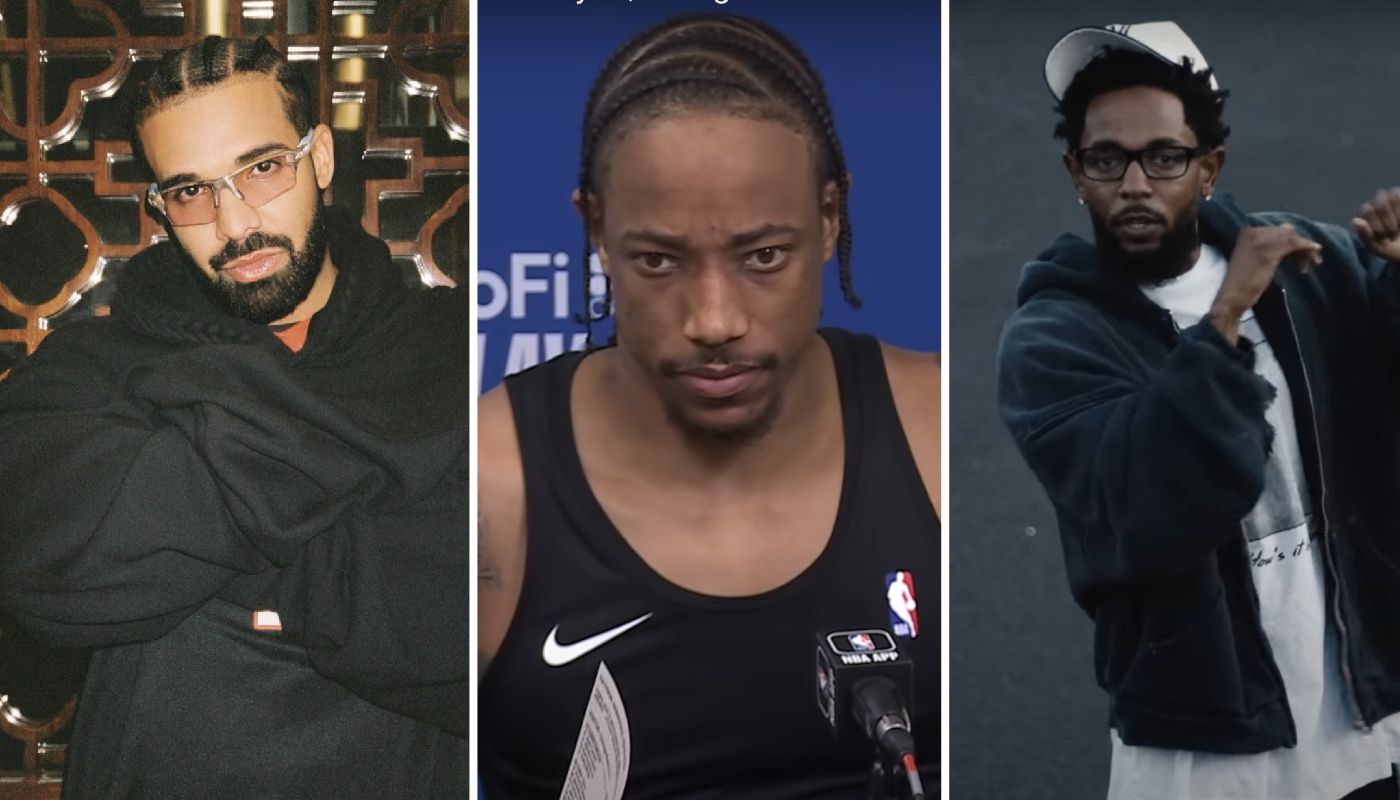 DeMar DeRozan est proche de Kendrick Lamar et Drake