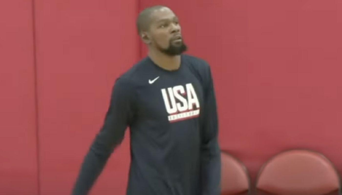 NBA Kevin Durant avec Team USA