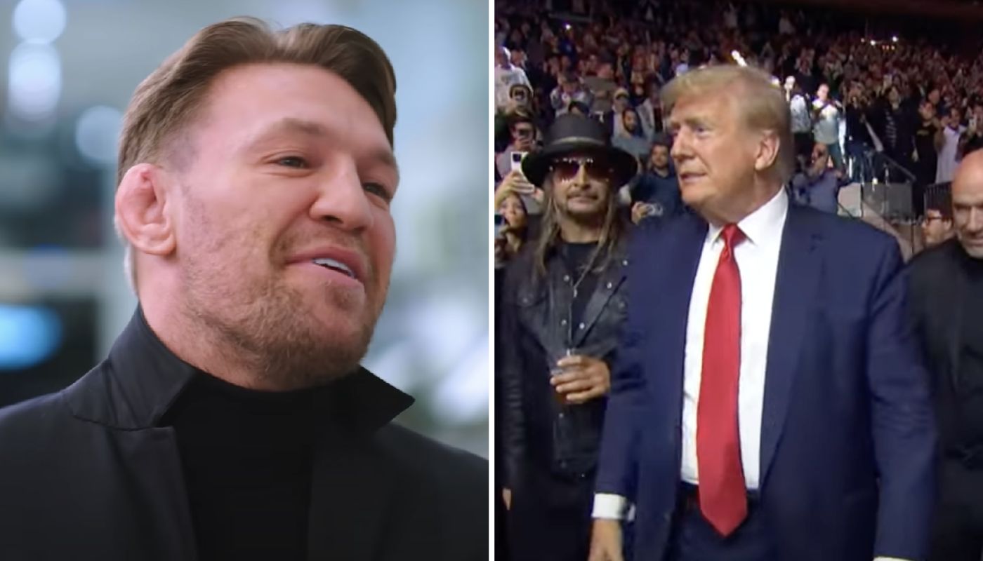 Conor McGregor et l'ancien président Donald Trump