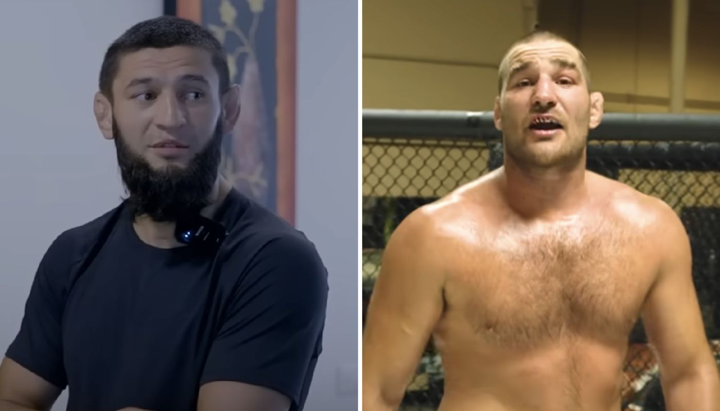 Khamzat Chimaev et Sean Strickland, deux poids moyens populaires à l'UFC