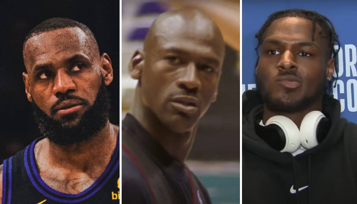 LeBron James, Michael Jordan and Bronny James