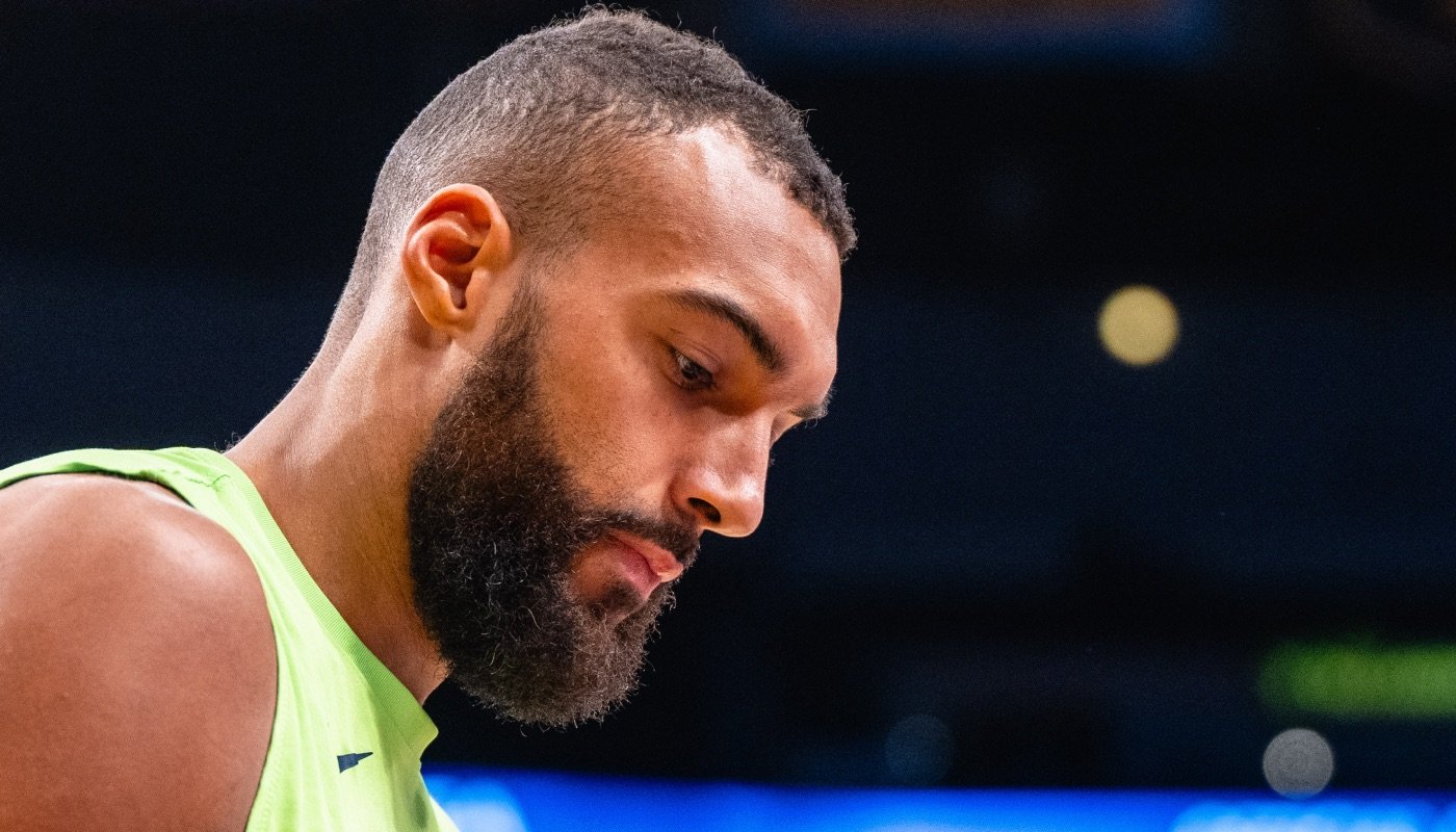 Le pivot NBA français Rudy Gobert