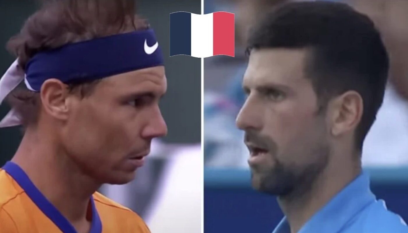 Rafael Nadal et novak Djokovic