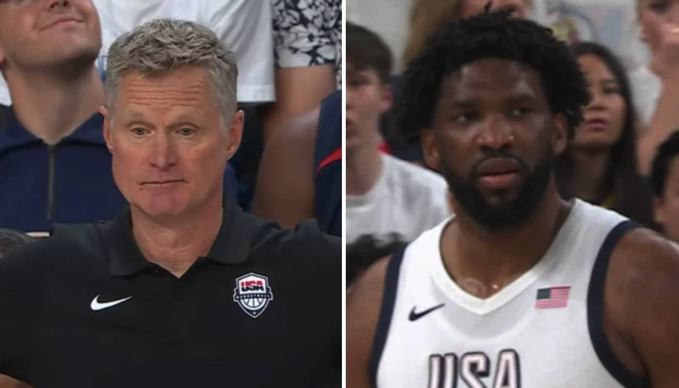 Steve Kerr et Joel Embiid