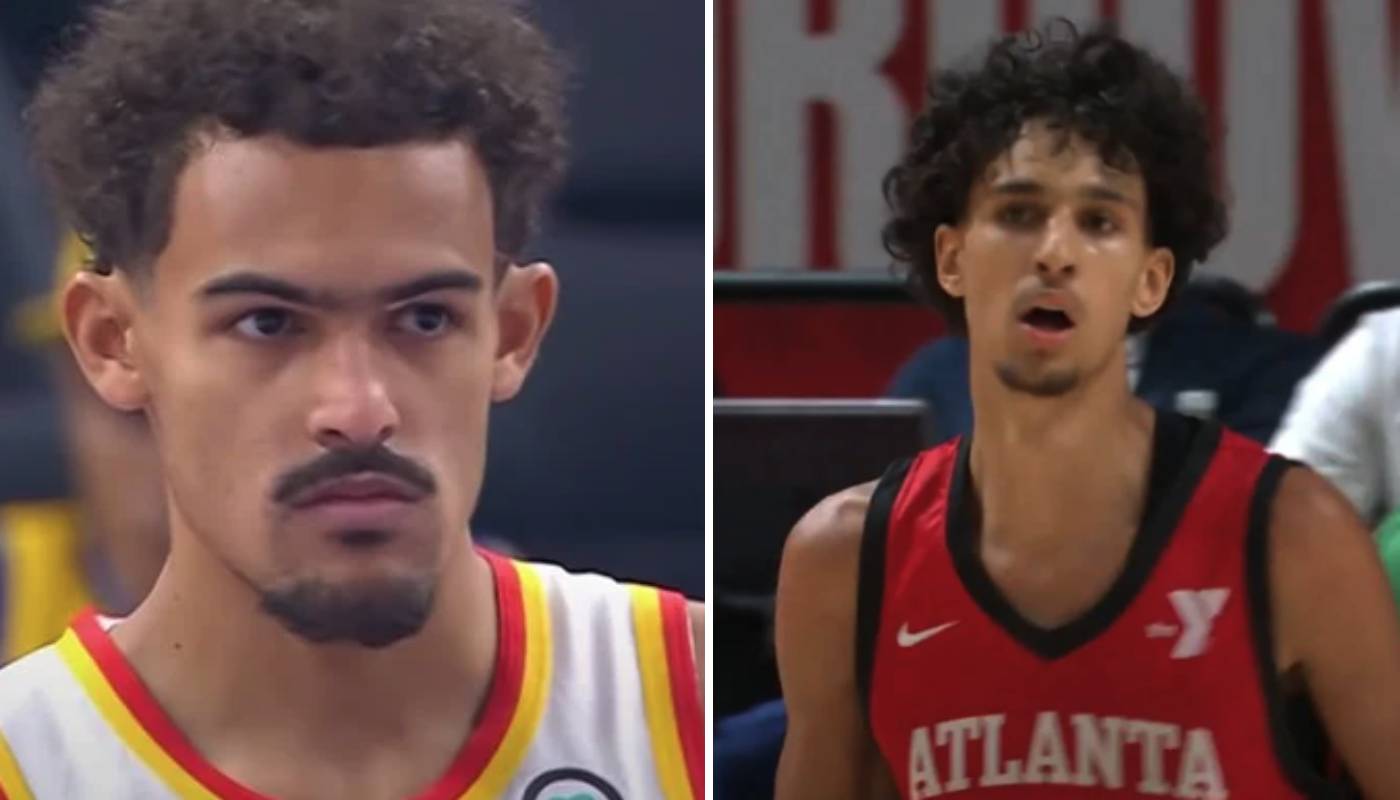 Trae Young et Zaccharie Risacher