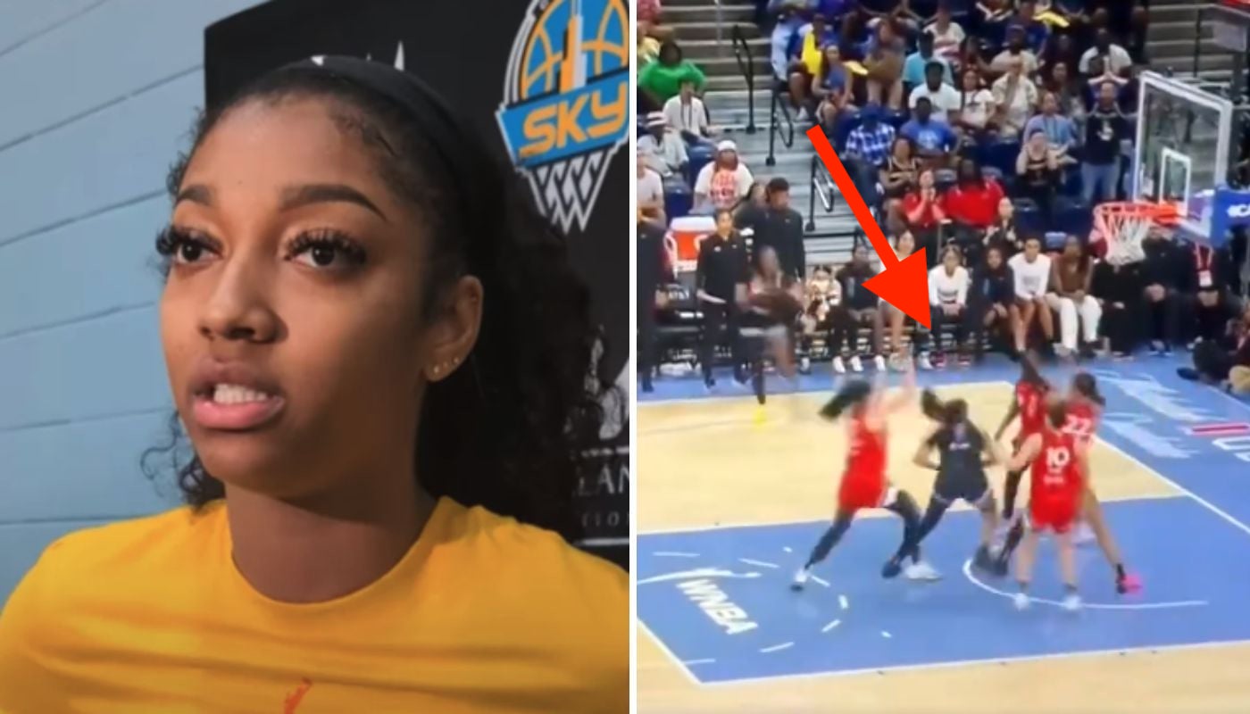 Angel Reese sparks controversy during WNBA action