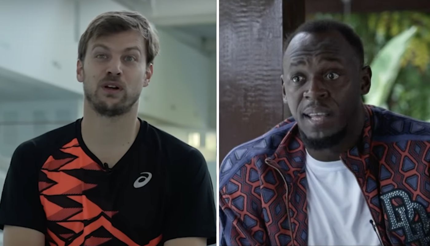 Christophe Lemaitre et Usain Bolt, deux légendes du sprint