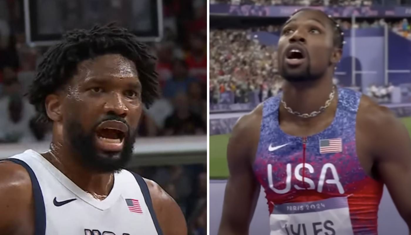 JO Joel Embiid et Noah Lyles