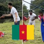 NBA – Au Cameroun, les images virales de Klay Thompson qui danse au village : « Le gars est…