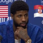 JO – Paul George sans détour sur le choc USA/Serbie : « Ma femme est serbe, alors elle me…