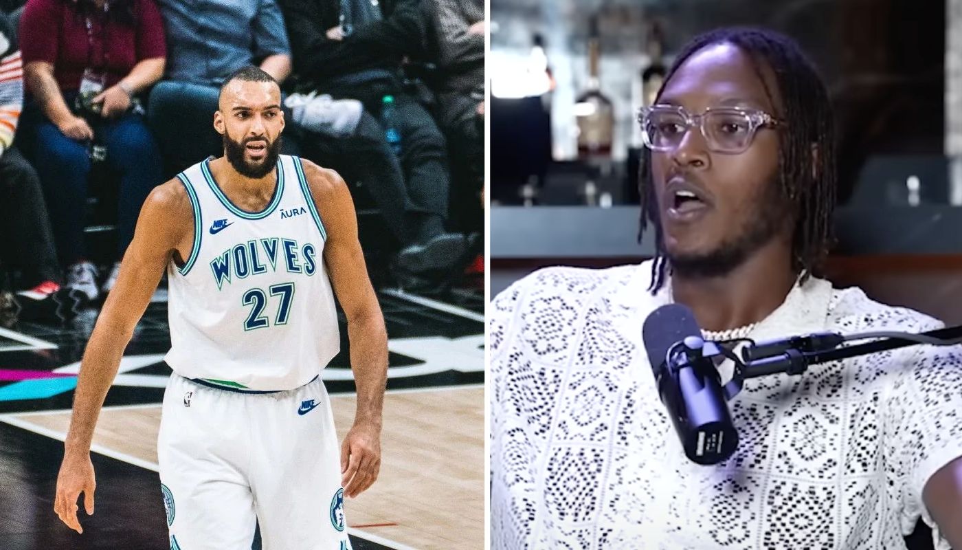 Rudy Gobert, pivot françaisdes Timberwolves, et Myles Turner des Pacers