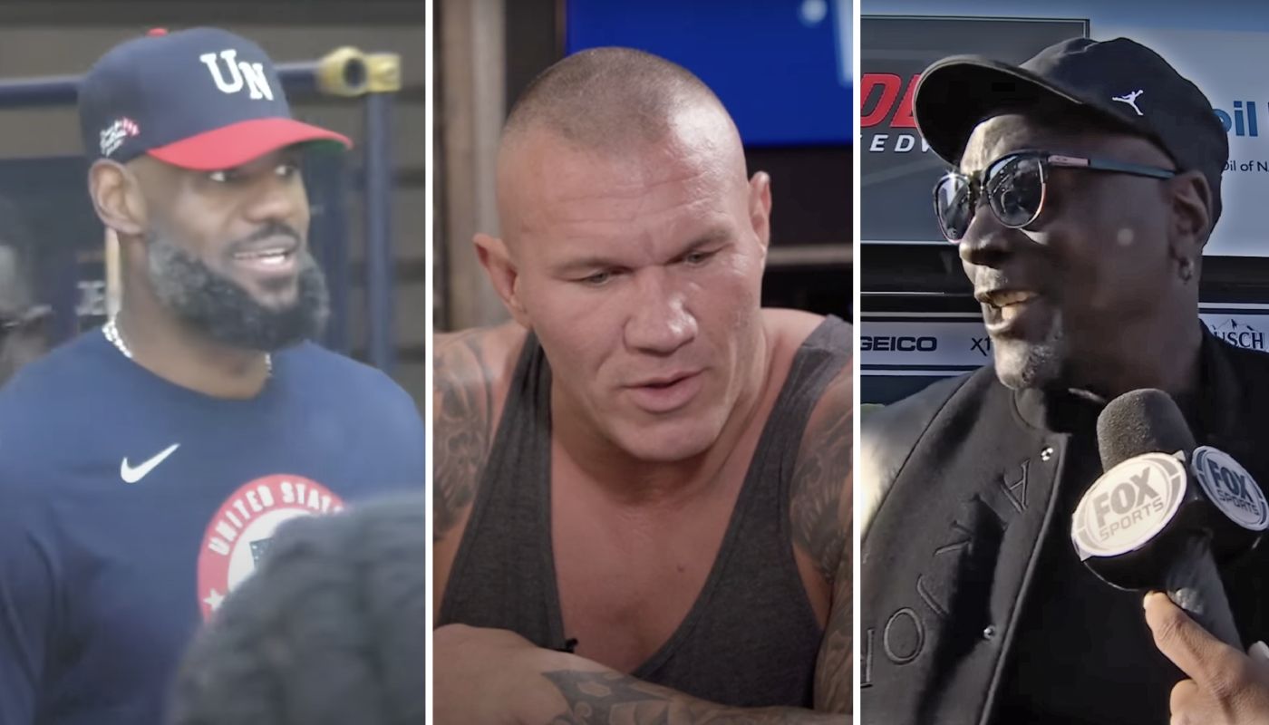 WWE Legend Randy Orton Takes Part in LeBron James/Michael Jordan Debate