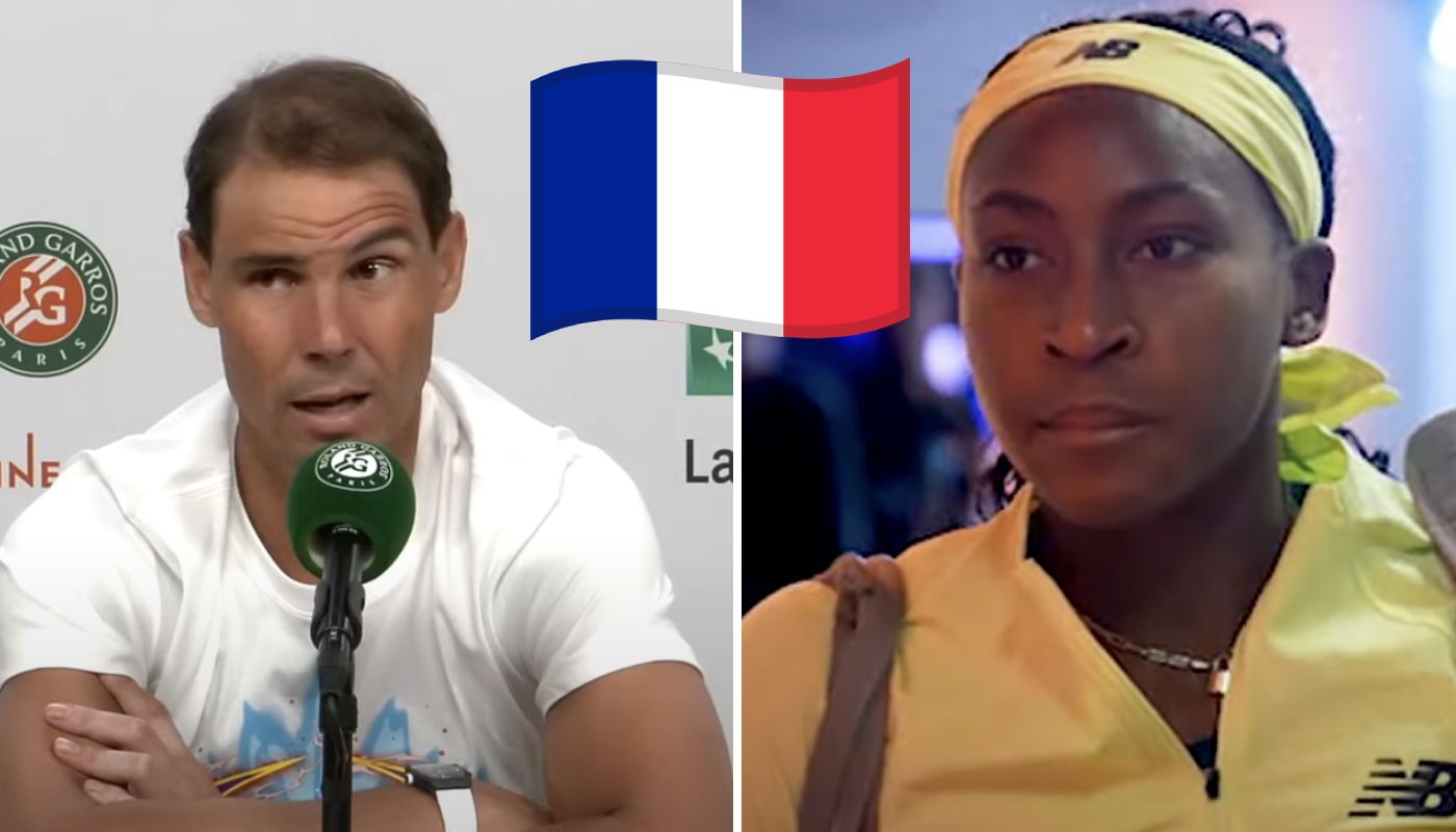 Rafael nadal et Coco Gauff