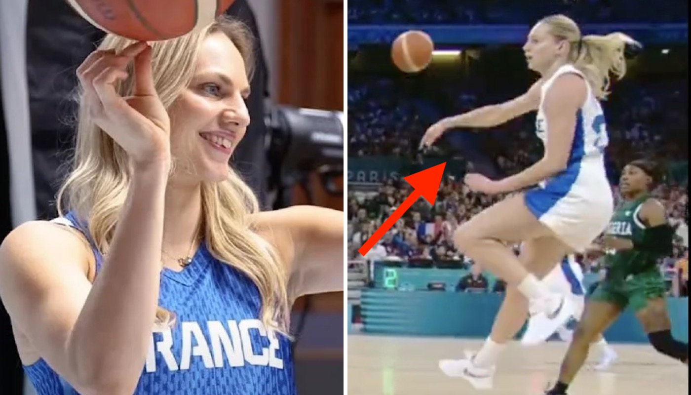 La joueuse de l'équipe de France Marine Johannès a signé un highlight viral contre le Nigéria aux JO de Paris 2024