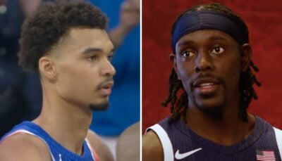 NBA – Après les Jeux, Jrue Holiday honnête sur le niveau des étrangers : « Quand ils rentrent chez eux…