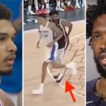 JO – Joel Embiid coupable d’un sale geste sur Victor Wembanyama en finale ? Les images virales !