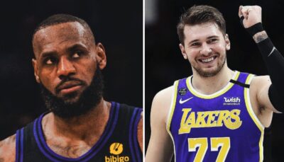 NBA – Après leurs débuts en fanfare, l’aveu de Luka Doncic sur LeBron James : « Il m’a laissé…