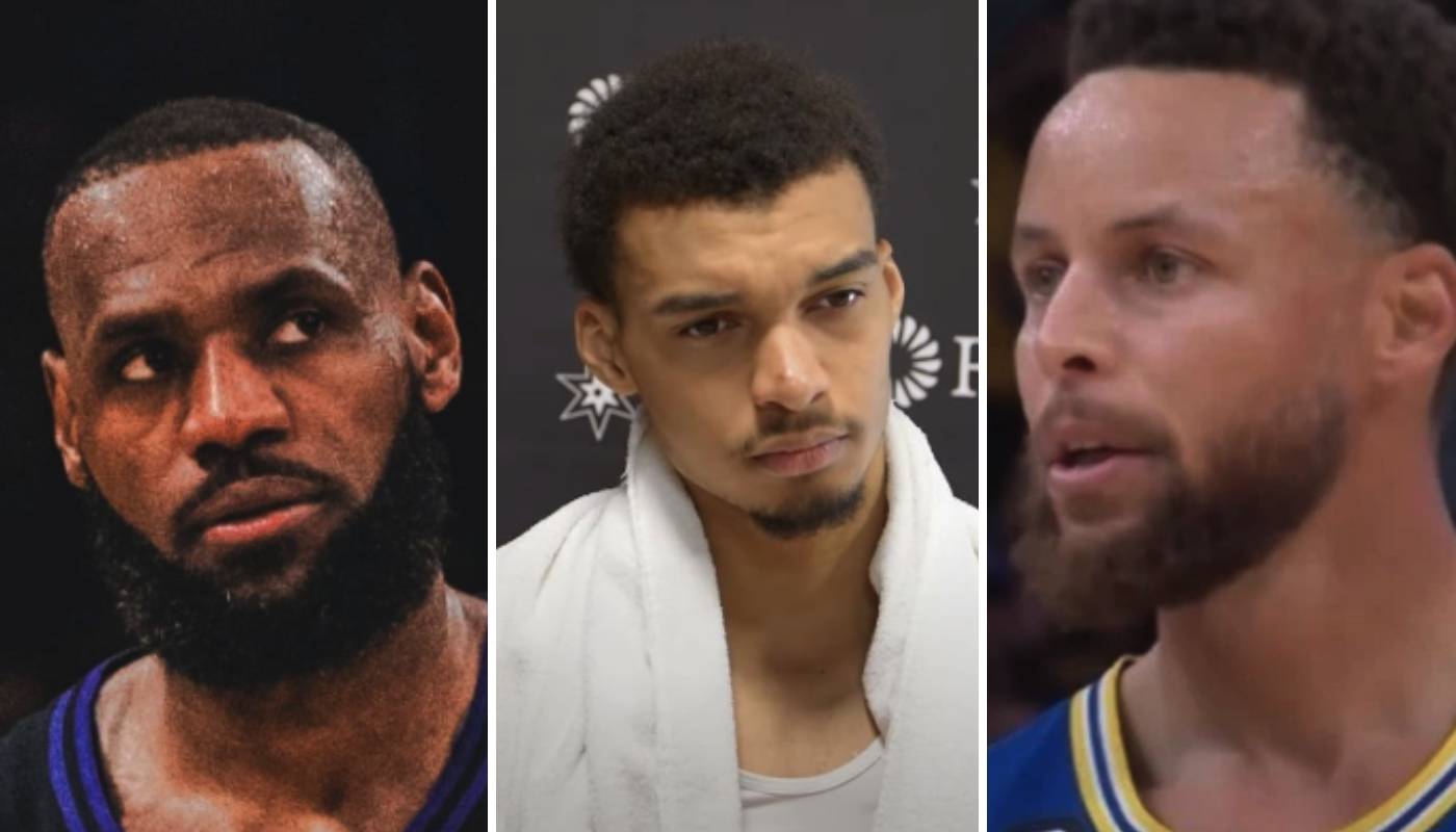 LeBron James, Victor Wembanyama et Stephen Curry