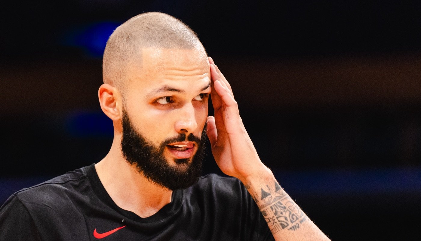 Le joueur NBA français Evan Fournier