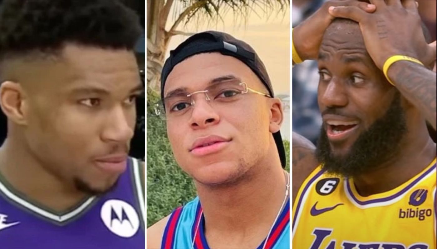 NBA Giannis, Kylian Mbappé et LeBron James